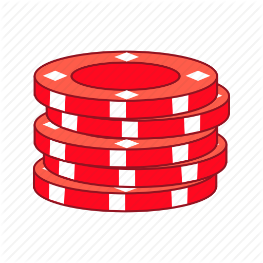 stack of casino chips icon
