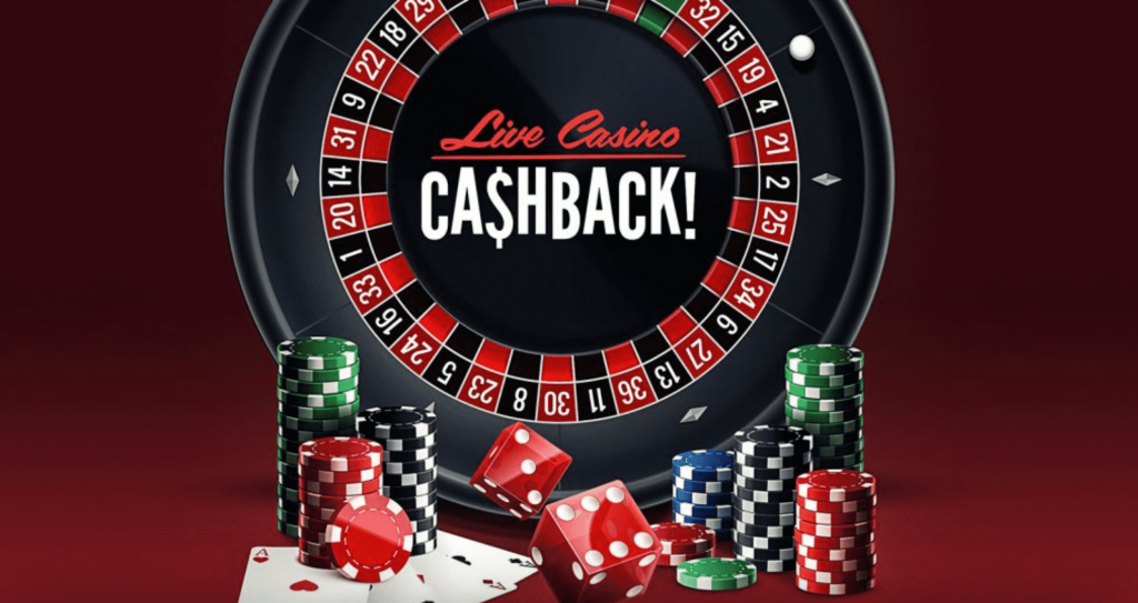 Live casino cashback