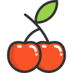 cherry slot symbol icon