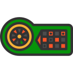 roulette table icon