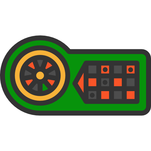 roulette table icon