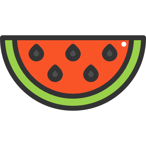 watermelon slice slot symbol icon