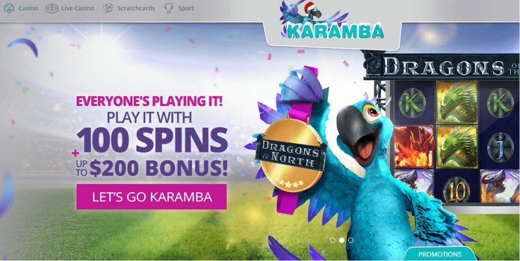 karamba casino bonus