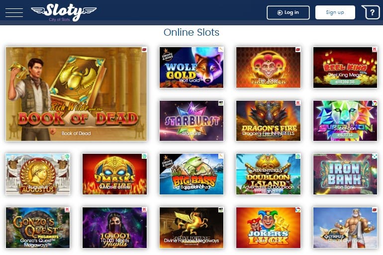 Sloty Casino Games