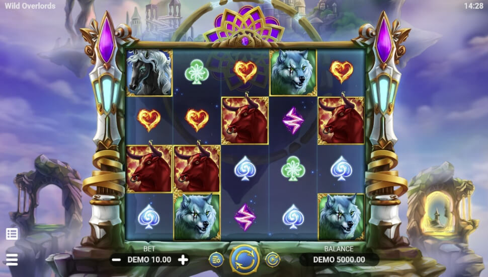Wild Overlords Slot gameplay